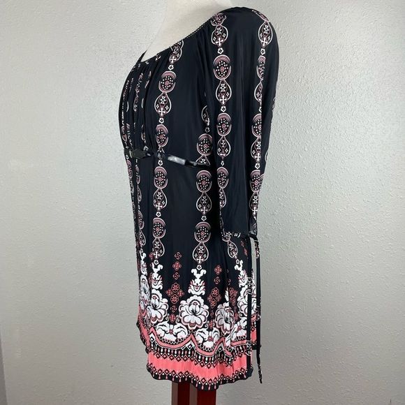 Studio 1940 Boho Tunic Top Size M EUC - Picture 3 of 6